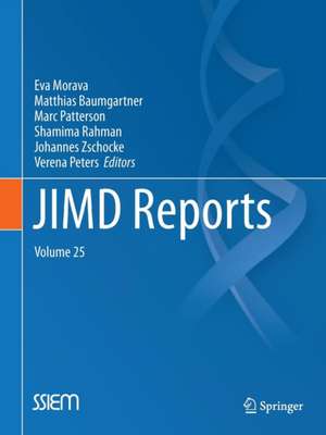 JIMD Reports, Volume 25 de Eva Morava