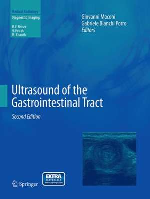 Ultrasound of the Gastrointestinal Tract de Giovanni Maconi