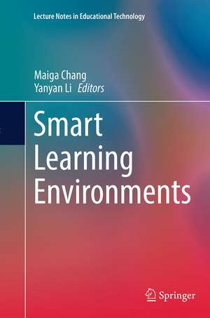 Smart Learning Environments de Maiga Chang