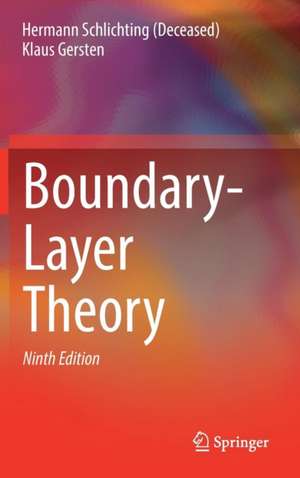 Boundary-Layer Theory de Hermann Schlichting (Deceased)