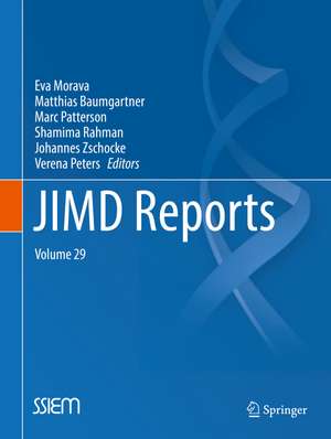 JIMD Reports, Volume 29 de Eva Morava