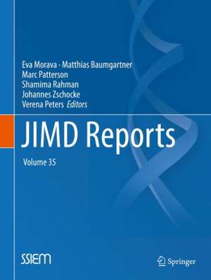 JIMD Reports, Volume 35 de Eva Morava