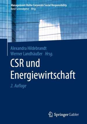 CSR und Energiewirtschaft de Alexandra Hildebrandt