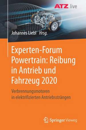 Experten-Forum Powertrain: Reibung in Antrieb und Fahrzeug 2020: Verbrennungsmotoren in elektrifizierten Antriebssträngen de Johannes Liebl