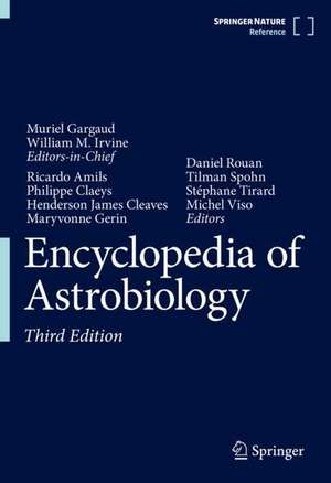 Encyclopedia of Astrobiology de Muriel Gargaud