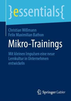 Mikro-Trainings de Christian Wißmann