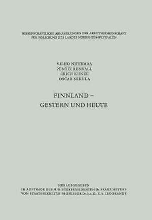 Finnland — gestern und heute de Vilho Niitemaa