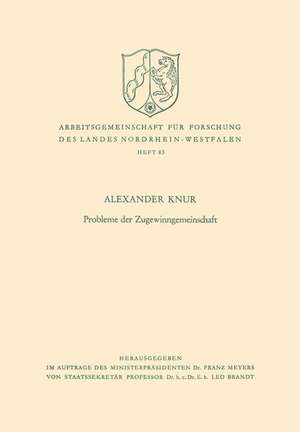 Probleme der Zugewinngemeinschaft de Alexander Knur