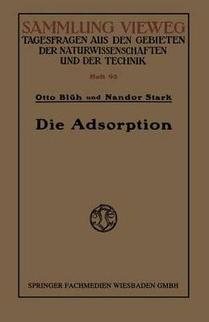 Die Adsorption de Otto Blüh