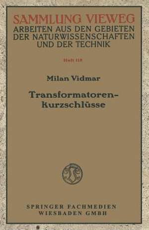 Transformatorenkurzschlüsse de Milan Vidmar