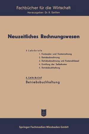 Neuzeitliches Rechnungswesen de Reinhold Sellien