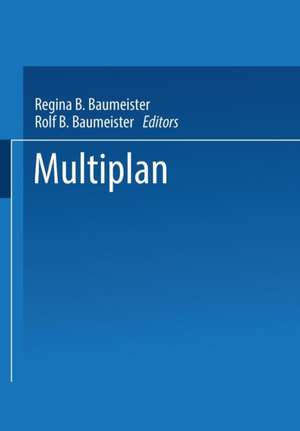 Multiplan de Regina B. Baumeister