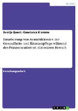 Einarbeitung von Auszubildenden der Gesundheits- und Krankenpflege während des Praxiseinsatzes im stationären Bereich de Constance Klemme