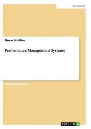 Performance Management Systeme de Simon Schülter