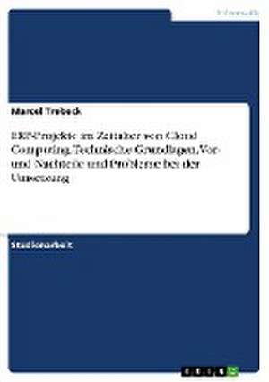 ERP-Projekte im Zeitalter von Cloud Computing. Technische Grundlagen, Vor- und Nachteile und Probleme bei der Umsetzung de Marcel Trebeck