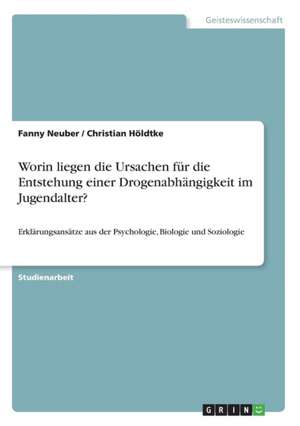 Worin liegen die Ursachen für die Entstehung einer Drogenabhängigkeit im Jugendalter? de Christian Höldtke