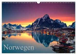 Norwegen (Wandkalender 2024 DIN A3 quer), CALVENDO Monatskalender de Christian Bothner