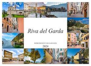 Riva del Garda Impressionen vom Gardasee (Wandkalender 2024 DIN A3 quer), CALVENDO Monatskalender de Dirk Meutzner