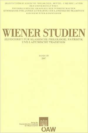 Zeitschrift Fur Klassische Philologie, Patristik Und Lateinische Tradition