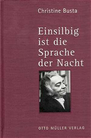 Einsilbig ist die Sprache der Nacht de Anton Gruber