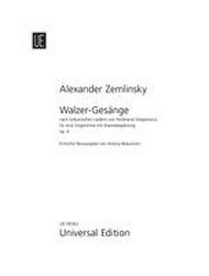 Walzer-Gesänge op. 6 de Alexander Zemlinsky