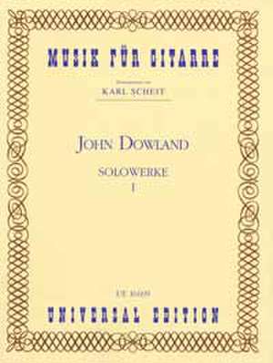 Solowerke de John Dowland