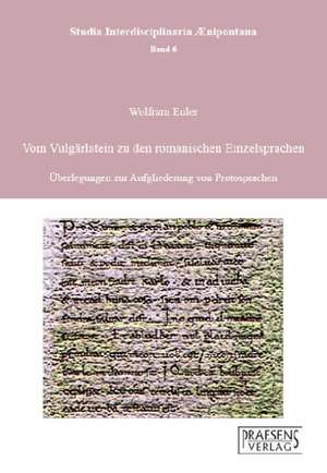 Vom Vulgärlatein zu den romanischen Einzelsprachen de Wolfram Euler