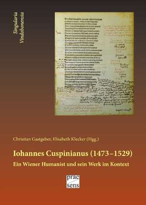 Iohannes Cuspinianus (1473-1529) de Christian Gastgeber