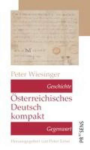 Österreichisches Deutsch kompakt de Peter Wiesinger