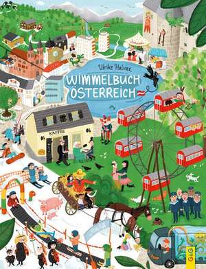 Wimmelbuch Österreich de Ulrike Halvax