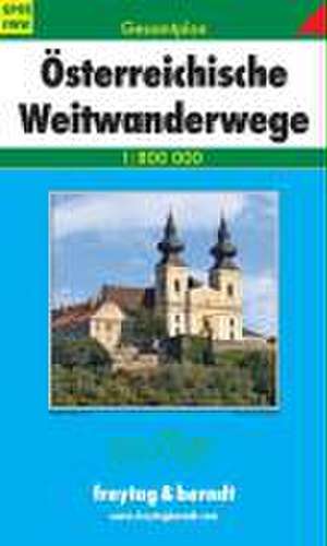 Österreichische Weitwanderwege Gesamtplan 1 : 800 000