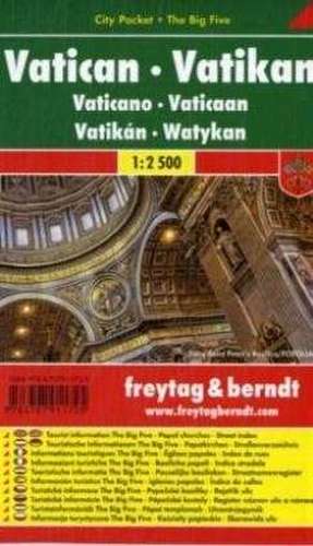 Vatikan - Papstkirchen 1 : 2 500. City Pocket + The Big Five