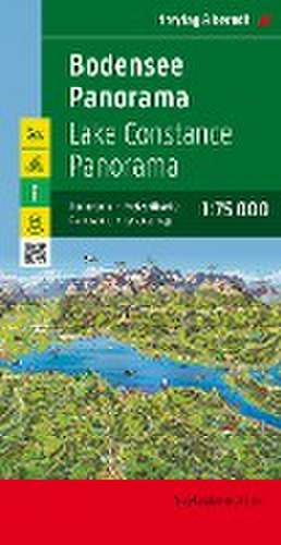 Bodensee Panorama, Freizeitkarte 1:75.000