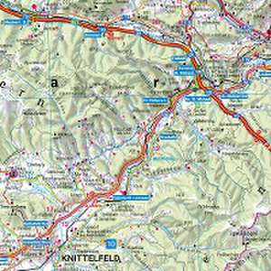 Steiermark, Straßen- und Freizeitkarte 1:150.000, freytag & berndt de Freytag & Berndt