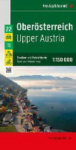 Oberösterreich, Straßen- und Freizeitkarte 1:150.000, freytag & berndt de Freytag & Berndt