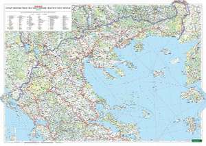 Griechenland, Straßenkarte 1:500.000, freytag & berndt