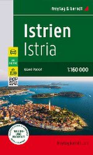 Istrien, Straßen- und Freizeitkarte 1:160.000, freytag & berndt de freytag & berndt