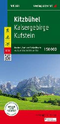 Kitzbühel, Wander-, Rad- und Freizeitkarte 1:50.000, freytag & berndt, WK 301 de freytag & berndt