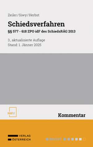 Schiedsverfahren de Gerold Zeiler