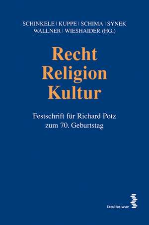 Recht - Religion - Kultur de Brigitte Schinkele