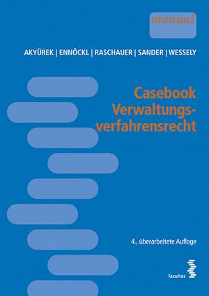 Casebook Verwaltungsverfahrensrecht de Metin Akyürek