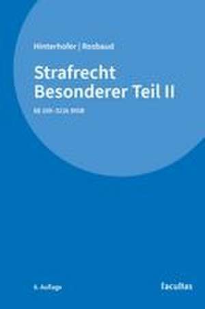 Strafrecht Besonderer Teil II de Hubert Hinterhofer