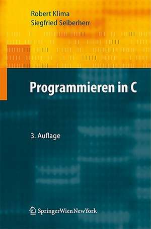 Programmieren in C de Robert Klima