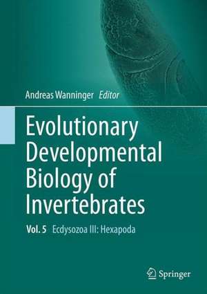 Evolutionary Developmental Biology of Invertebrates 5: Ecdysozoa III: Hexapoda de Andreas Wanninger