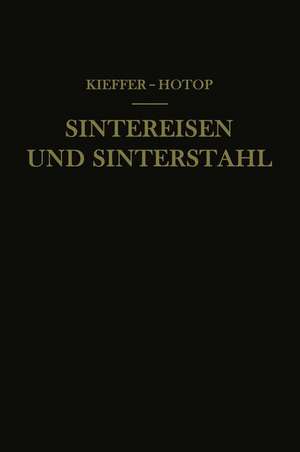 Sintereisen und Sinterstahl de Richard Kieffer