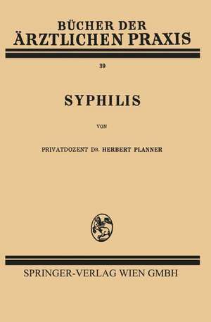 Syphilis de Herbert Planner