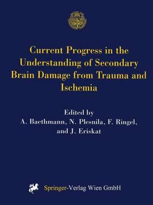 Current Progress in the Understanding of Secondary Brain Damage from Trauma and Ischemia: Proceedings of the 6th International Symposium: Mechanisms of Secondary Brain Damage-Novel Developments, Mauls/Sterzing, Italy, February 1998 de A. Baethmann