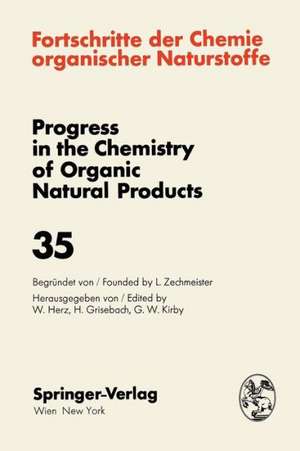 Fortschritte der Chemie Organischer Naturstoffe / Progress in the Chemistry of Organic Natural Products de O.R. Gottlieb