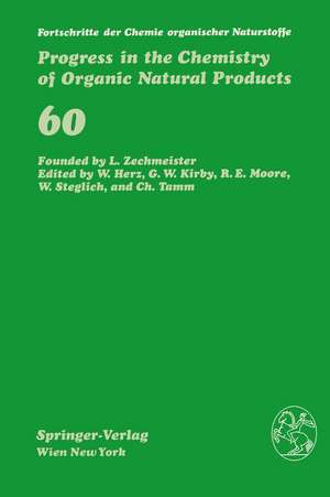 Fortschritte der Chemie organischer Naturstoffe / Progress in the Chemistry of Organic Natural Products de C.A.A. van Böckl