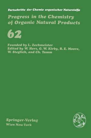 Fortschritte der Chemie organischer Naturstoffe / Progress in the Chemistry of Organic Natural Products de S.V. Bhat